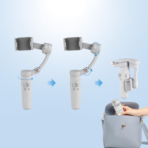 Merak One M1 3-Axis Smartphone Gimbal Stabilizer – Handheld Stabilizer for Smooth Videos