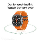 Samsung Galaxy Watch Ultra (2025) 47mm LTE Smartwatch, Titanium Casing, Advanced Sleep Coaching, Running Coach, Energy Score, Heart Rate Tracking, GPS, Titanium White [US Version, 2 Yr Warranty]|B0F7PQDB7K