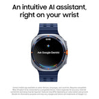 Samsung Galaxy Watch Ultra (2025) 47mm LTE Smartwatch, Titanium Casing, Advanced Sleep Coaching, Running Coach, Energy Score, Heart Rate Tracking, GPS, Titanium White [US Version, 2 Yr Warranty]|B0F7PQDB7K