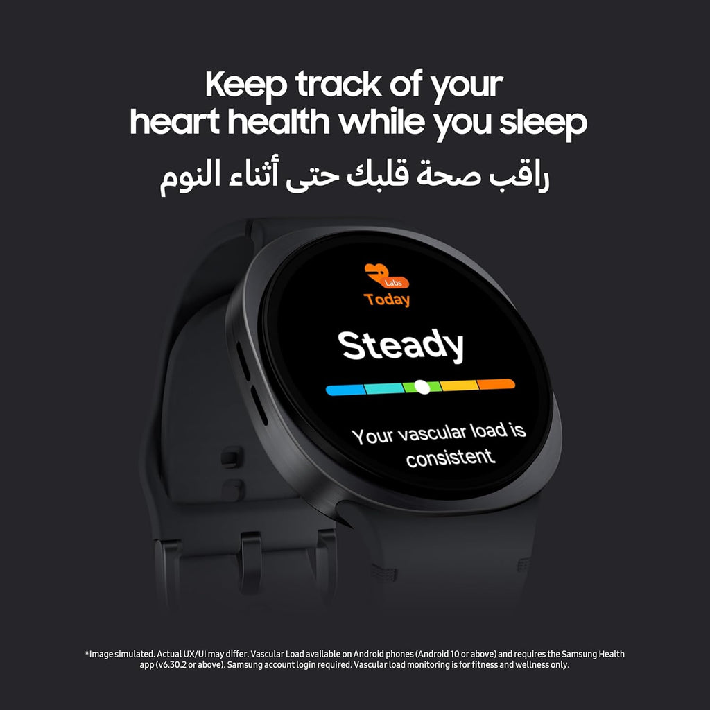 S A M S U N G G A L A X Y Watch8 Graphite, 44mm Smartwatch, (Exclusive)