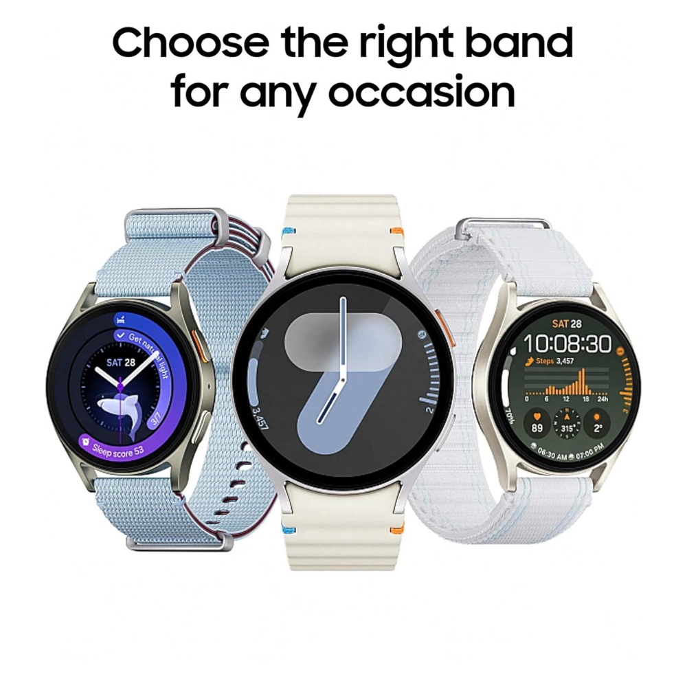 S A M S U N G G A LA X Y Watch 7 (44mm, Bluetooth) – AI Smartwatch with Energy Score & Wellness Tips
